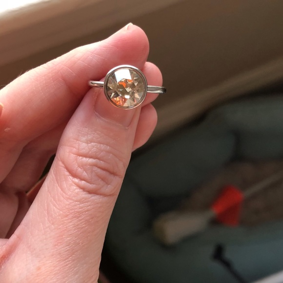 STACKED RHINESTONE RING SET - Picture 5 of 6